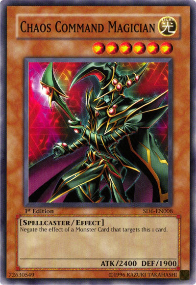 Chaos Command Magician [SD6-EN008] Common | Chromatic Games