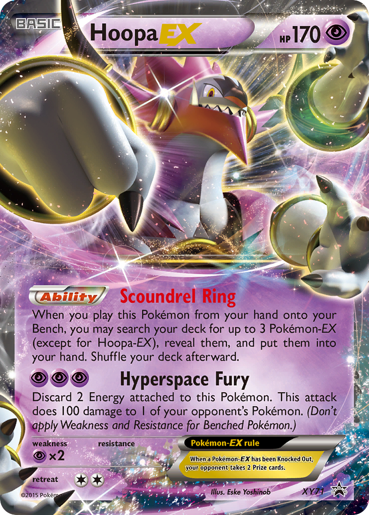 Hoopa EX (XY71) [XY: Black Star Promos] | Chromatic Games