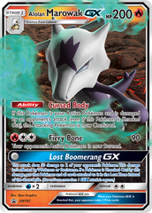 Alolan Marowak GX (SM187) [Sun & Moon: Black Star Promos] | Chromatic Games