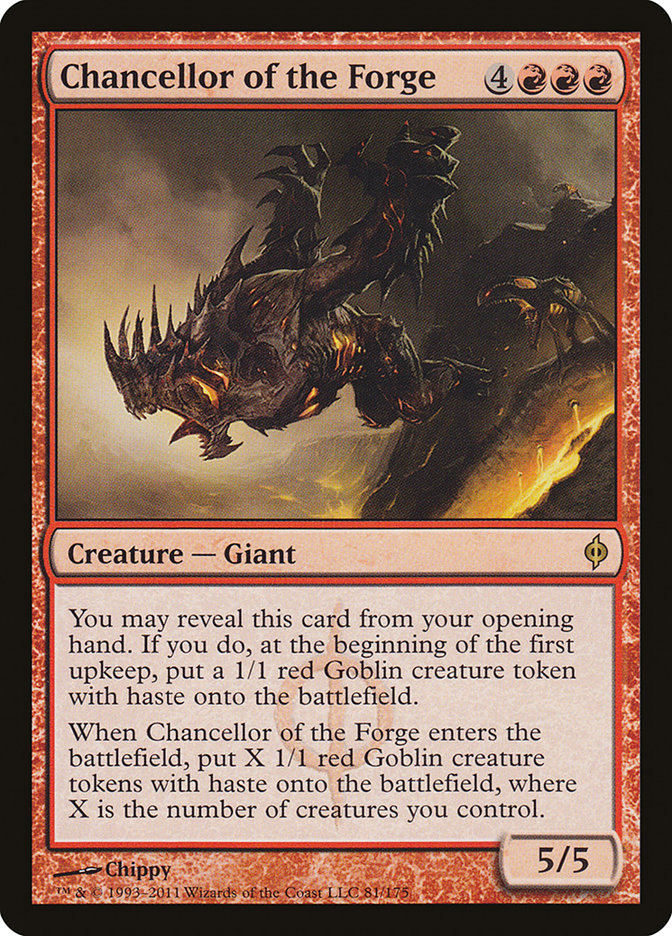 Chancellor of the Forge 81/175 (New Phyrexia)  | Chromatic Games