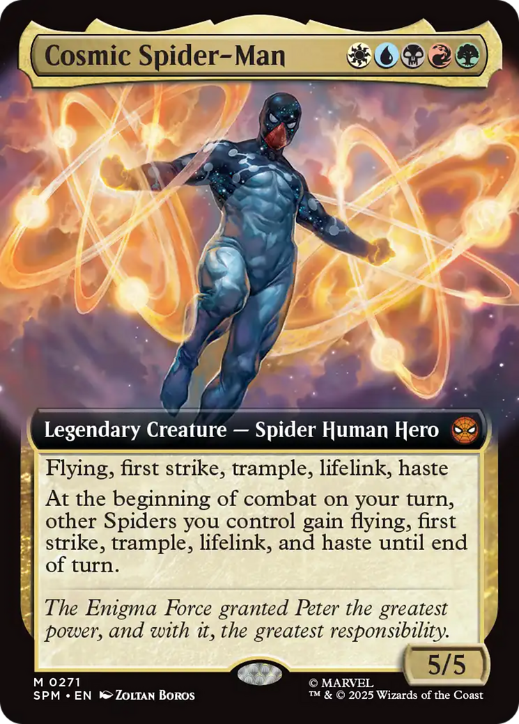 Cosmic Spider-Man (Extended Art) [Marvel's Spider-Man] | Chromatic Games