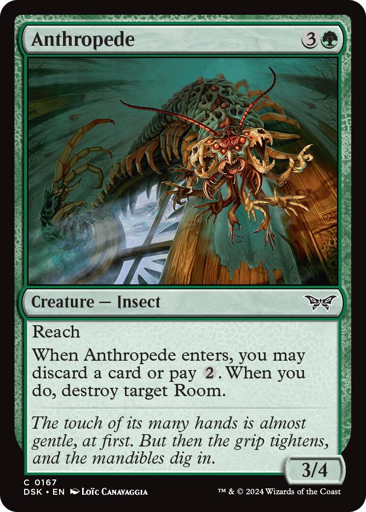 Anthropede [Duskmourn: House of Horror] | Chromatic Games