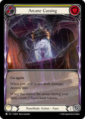 Arcane Cussing (Yellow) [FLR018] (Rosetta Florian Blitz Deck) | Chromatic Games
