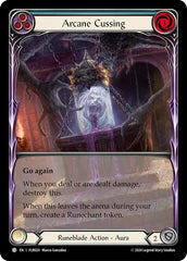 Arcane Cussing (Blue) [FLR024] (Rosetta Florian Blitz Deck) | Chromatic Games