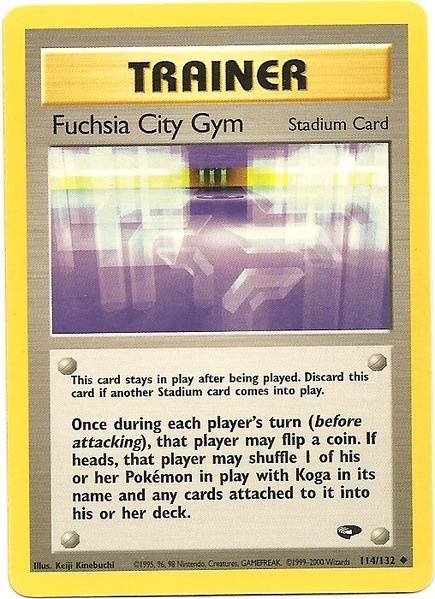 Fuchsia City Gym (114/132) [Gym Challenge Unlimited] | Chromatic Games