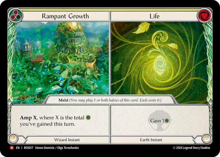 Rampant Growth // Life (Normal) [ROS017] (Rosetta) | Chromatic Games