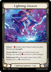 Lightning Greaves [ROS071] (Rosetta)  Cold Foil | Chromatic Games