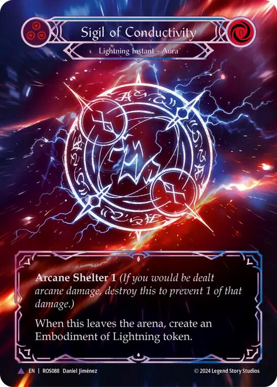 Sigil of Conductivity (Marvel) [ROS088] (Rosetta)  Cold Foil | Chromatic Games