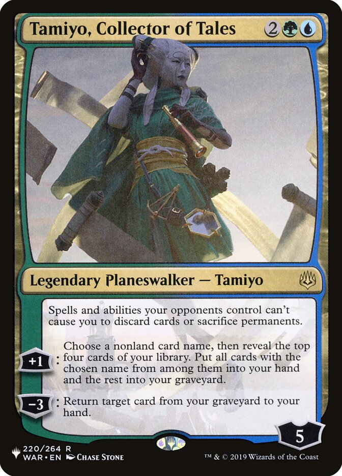 Tamiyo, Collector of Tales [The List] | Chromatic Games