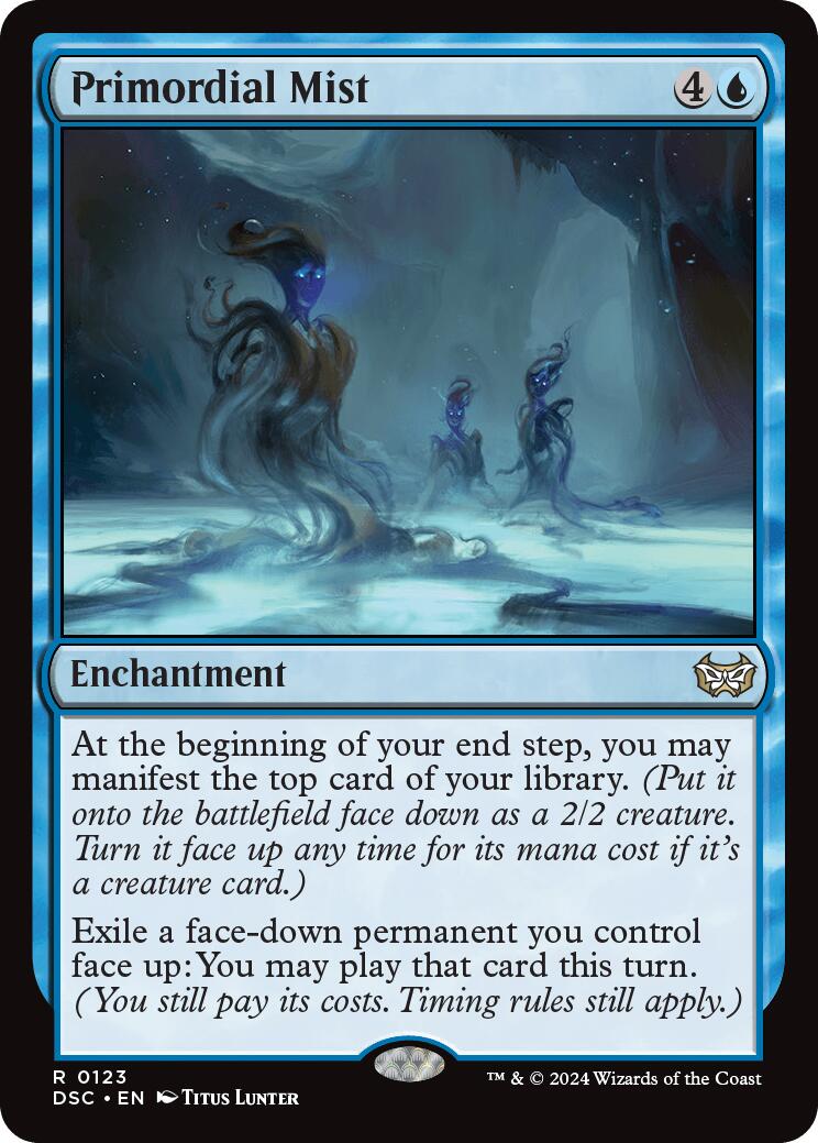 Primordial Mist [Duskmourn: House of Horror Commander] | Chromatic Games