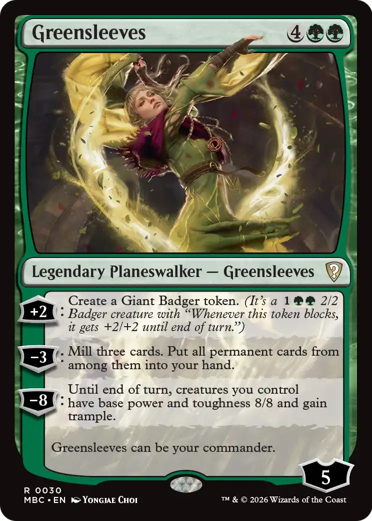 Greensleeves [Mystery Booster: Commander Edition] | Chromatic Games