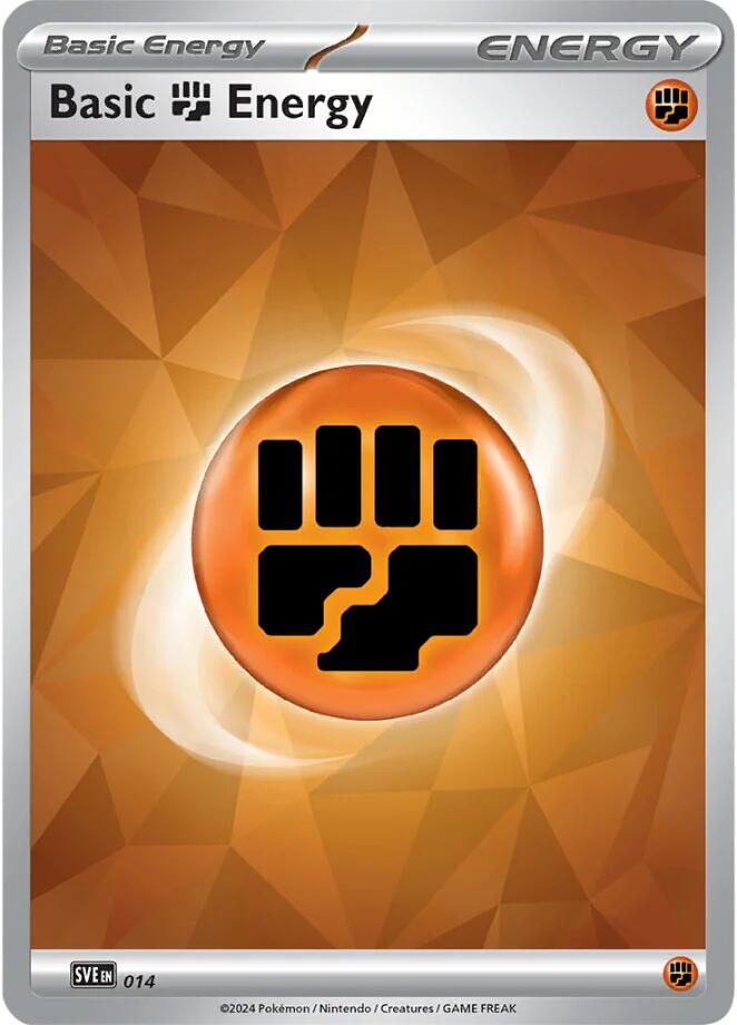Basic Fighting Energy (014)(Holo) [Scarlet & Violet: Stellar Crown] | Chromatic Games