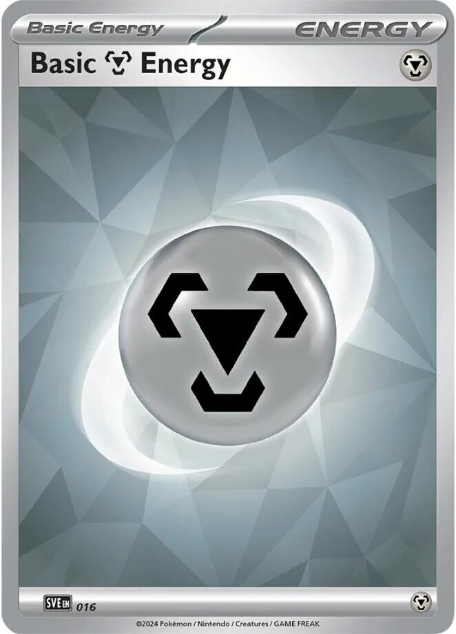 Basic Metal Energy (016)(Holo) [Scarlet & Violet: Stellar Crown] | Chromatic Games