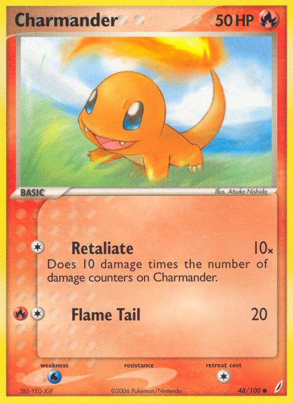 Charmander (48/100) [EX: Crystal Guardians] | Chromatic Games