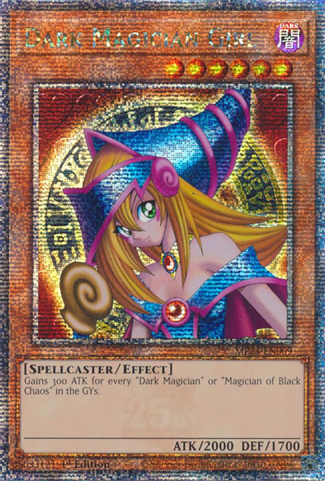 Dark Magician Girl [MP24-EN009] Quarter Century Secret Rare | Chromatic Games