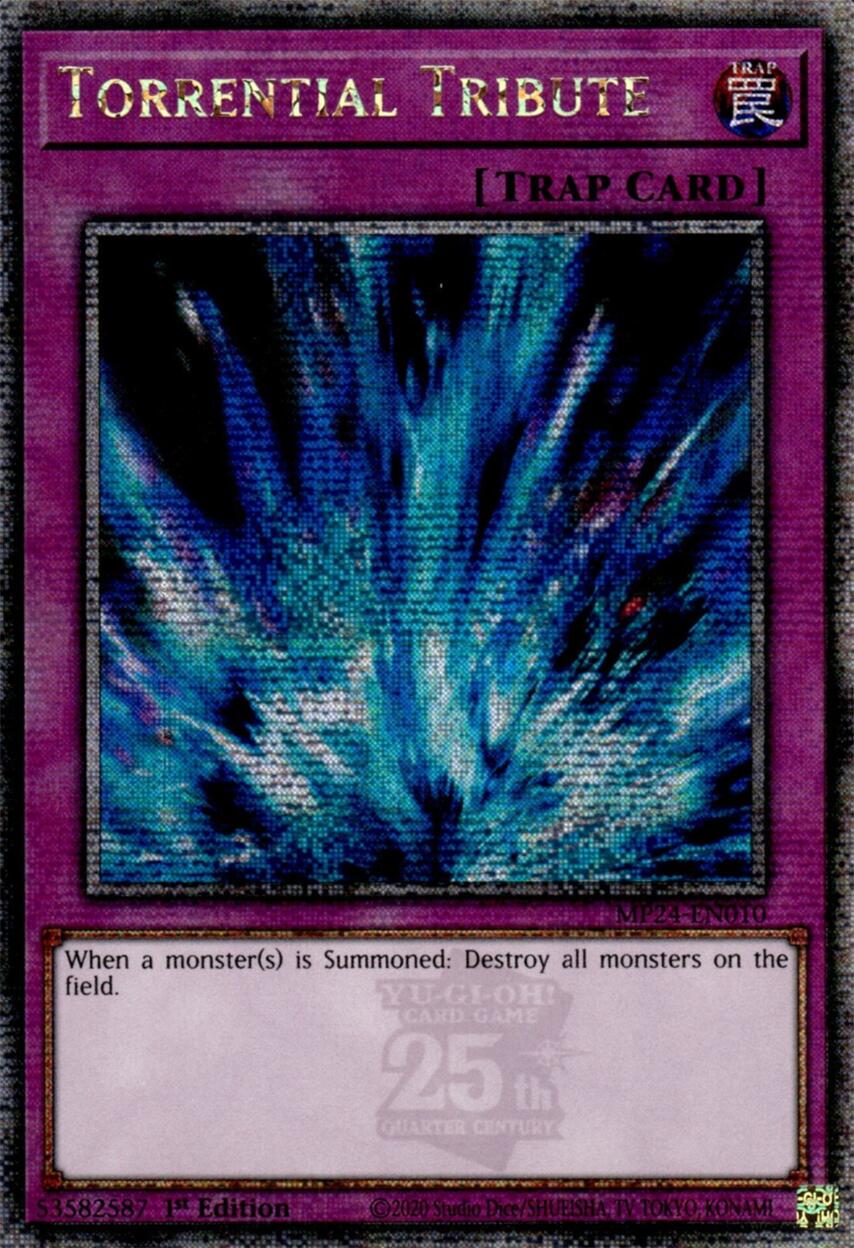 Torrential Tribute [MP24-EN010] Quarter Century Secret Rare | Chromatic Games