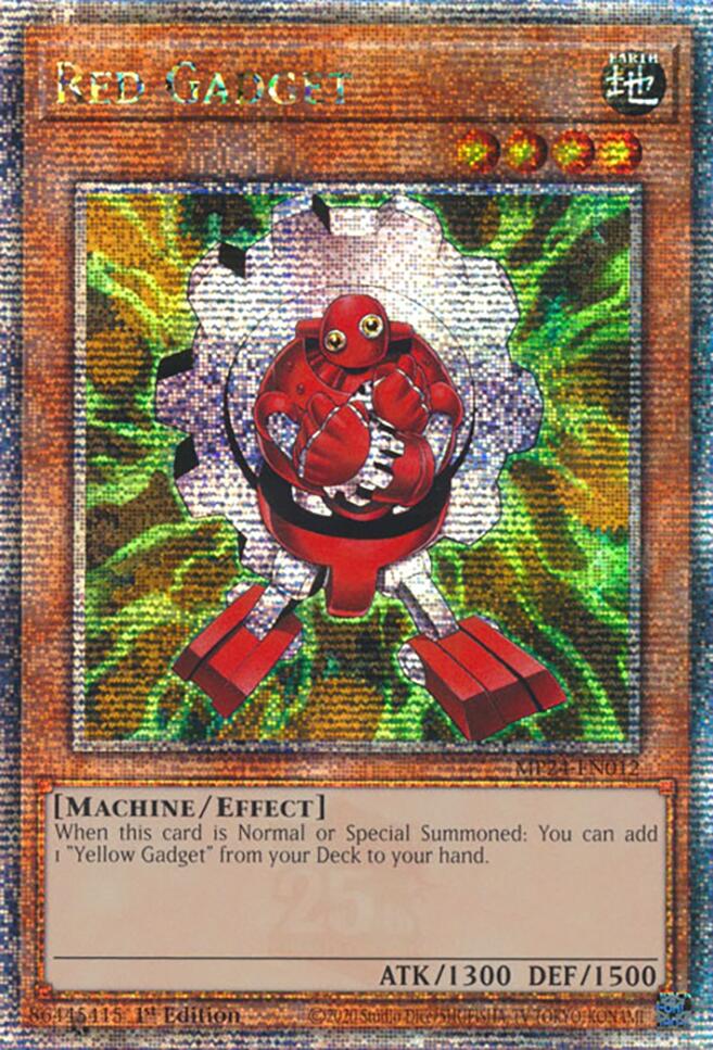 Red Gadget [MP24-EN012] Quarter Century Secret Rare | Chromatic Games