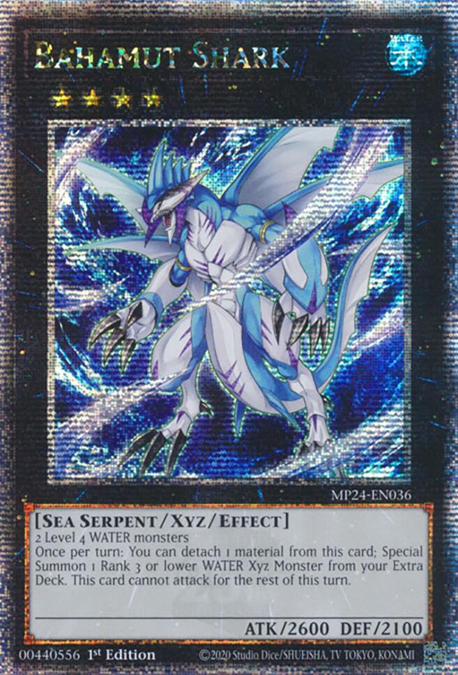 Bahamut Shark [MP24-EN036] Quarter Century Secret Rare | Chromatic Games