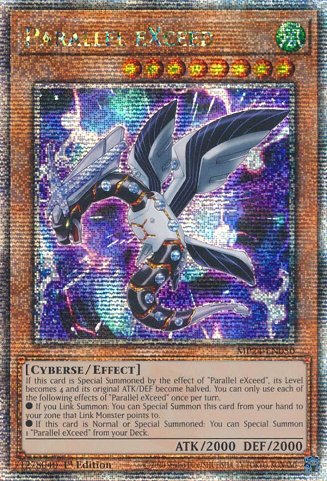 Parallel eXceed [MP24-EN050] Quarter Century Secret Rare | Chromatic Games