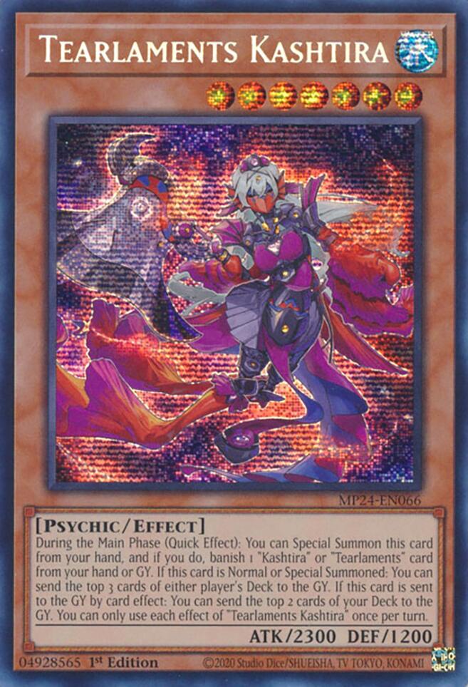 Tearlaments Kashtira [MP24-EN066] Prismatic Secret Rare | Chromatic Games