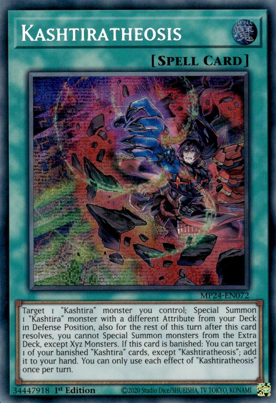 Kashtiratheosis [MP24-EN072] Prismatic Secret Rare | Chromatic Games