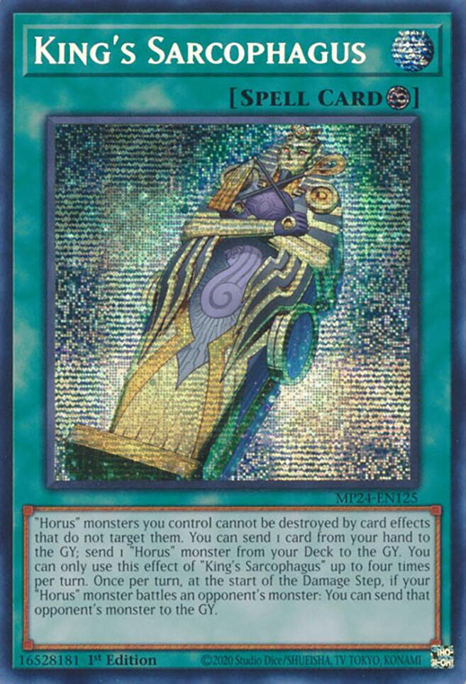 King's Sarcophagus [MP24-EN125] Prismatic Secret Rare | Chromatic Games
