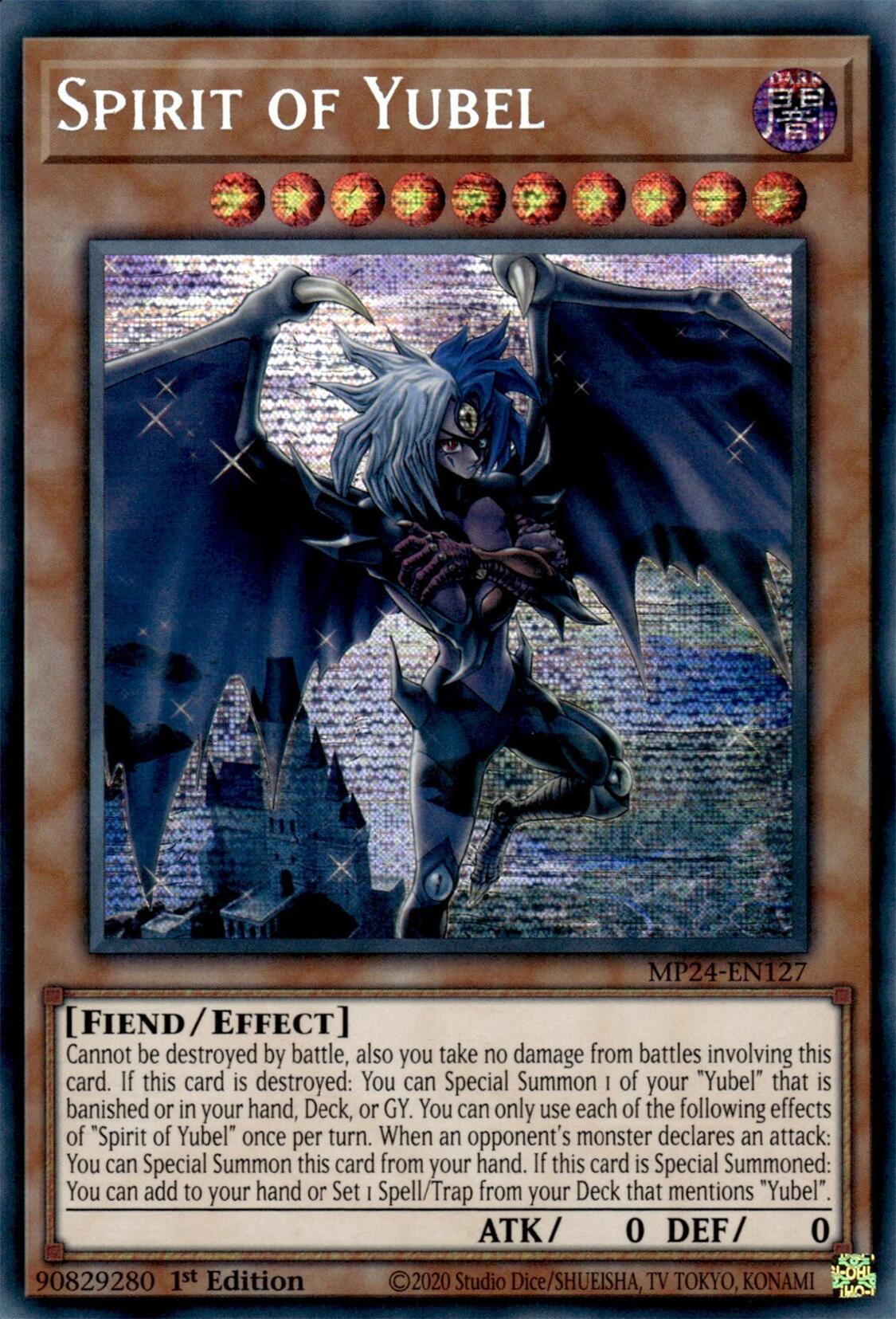 Spirit of Yubel [MP24-EN127] Prismatic Secret Rare | Chromatic Games