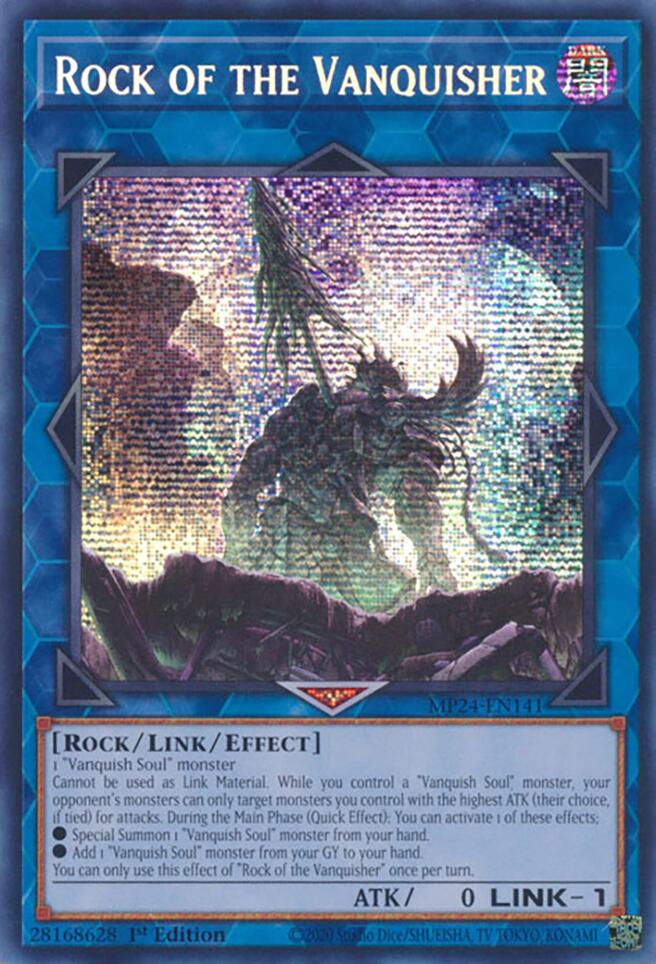 Rock of the Vanquisher [MP24-EN141] Prismatic Secret Rare | Chromatic Games