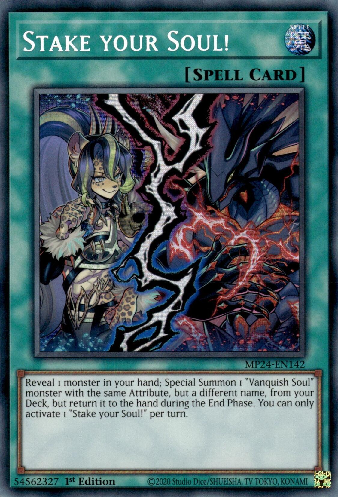 Stake your Soul! [MP24-EN142] Prismatic Secret Rare | Chromatic Games