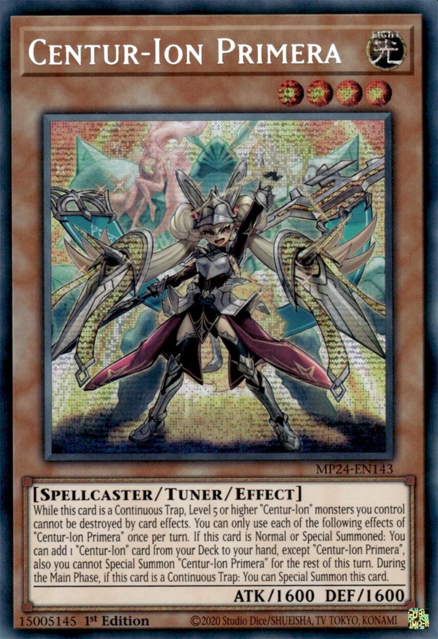 Centur-Ion Primera [MP24-EN143] Prismatic Secret Rare | Chromatic Games