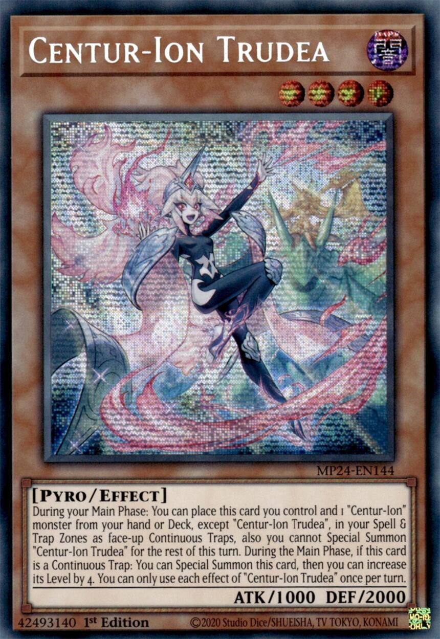 Centur-Ion Trudea [MP24-EN144] Prismatic Secret Rare | Chromatic Games