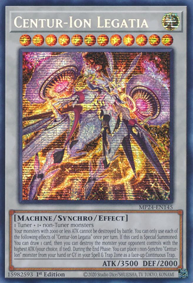 Centur-Ion Legatia [MP24-EN145] Prismatic Secret Rare | Chromatic Games