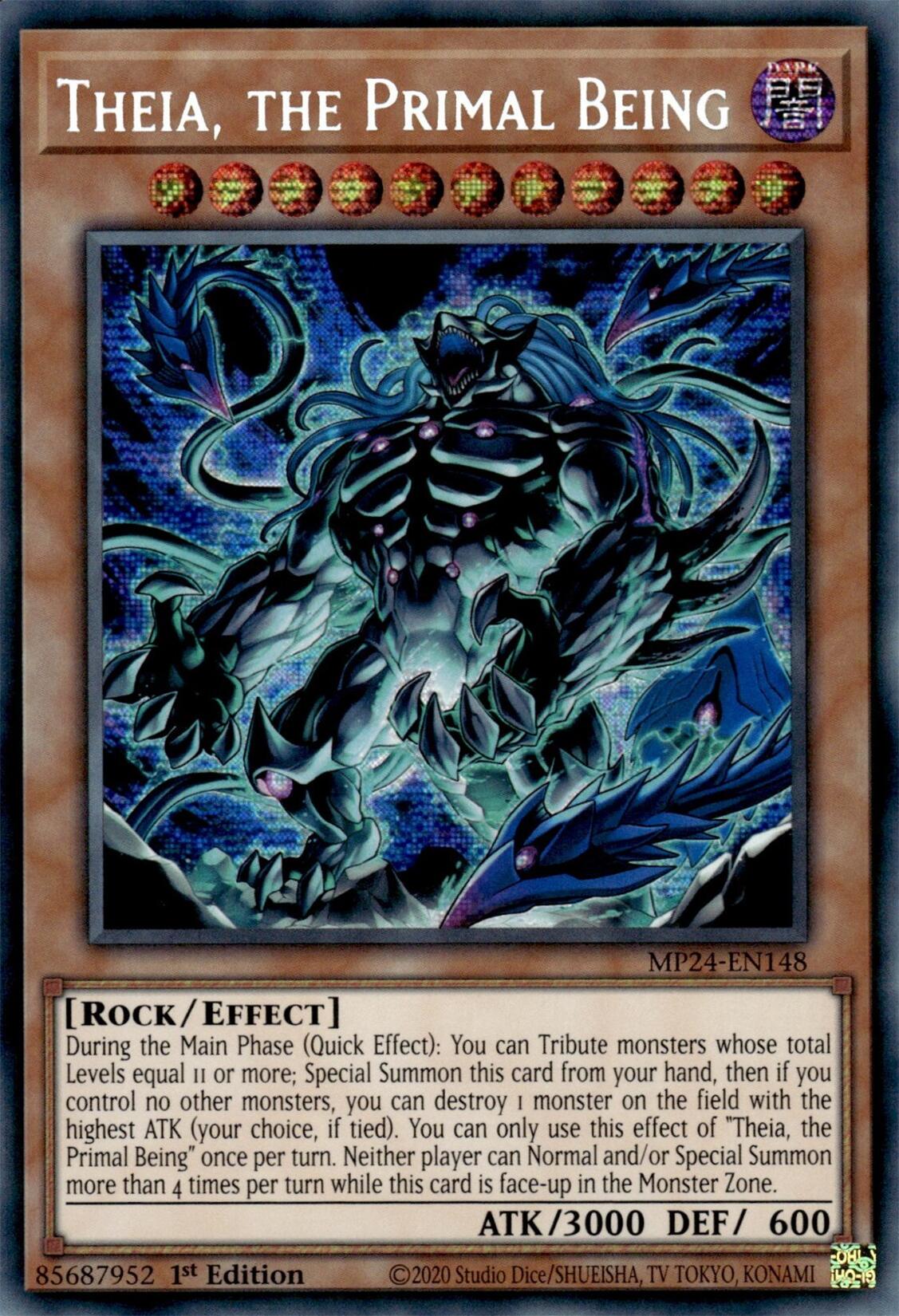 Theia, the Primal Being [MP24-EN148] Prismatic Secret Rare | Chromatic Games