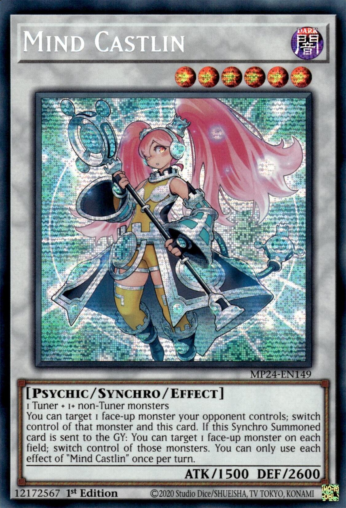 Mind Castlin [MP24-EN149] Prismatic Secret Rare | Chromatic Games