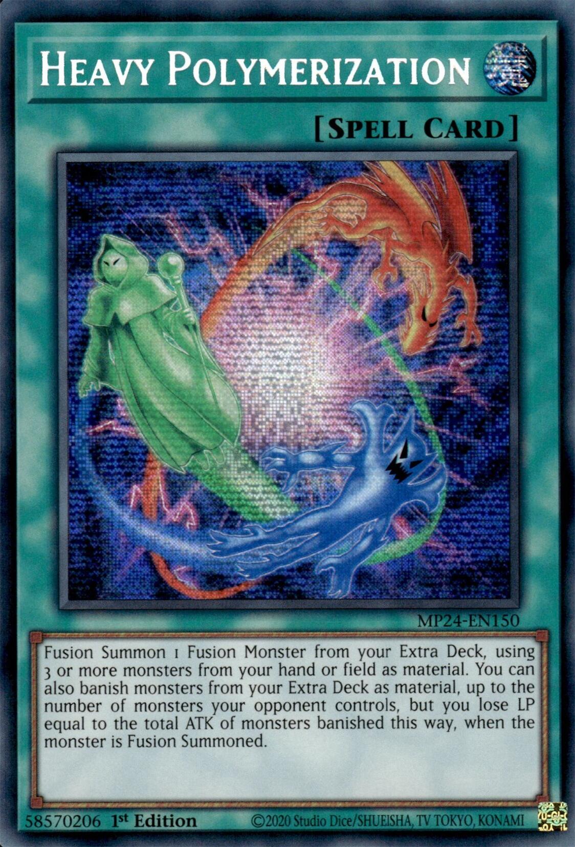 Heavy Polymerization [MP24-EN150] Prismatic Secret Rare | Chromatic Games