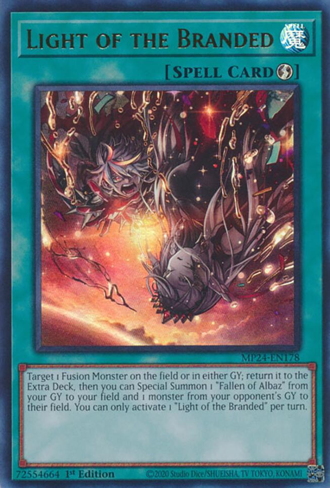 Light of the Branded [MP24-EN178] Ultra Rare | Chromatic Games