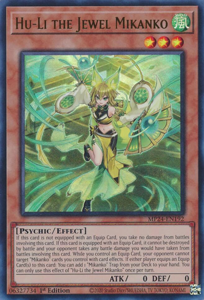 Hu-Li the Jewel Mikanko [MP24-EN192] Ultra Rare | Chromatic Games