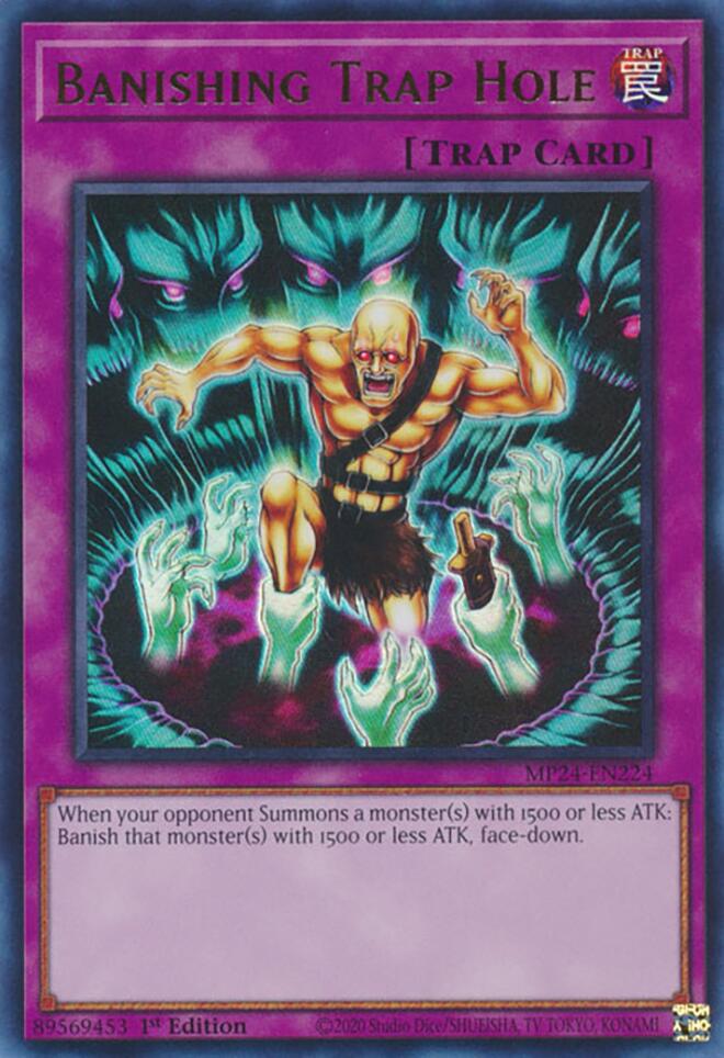 Banishing Trap Hole [MP24-EN224] Ultra Rare | Chromatic Games