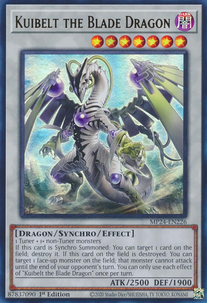 Kuibelt the Blade Dragon [MP24-EN226] Ultra Rare | Chromatic Games