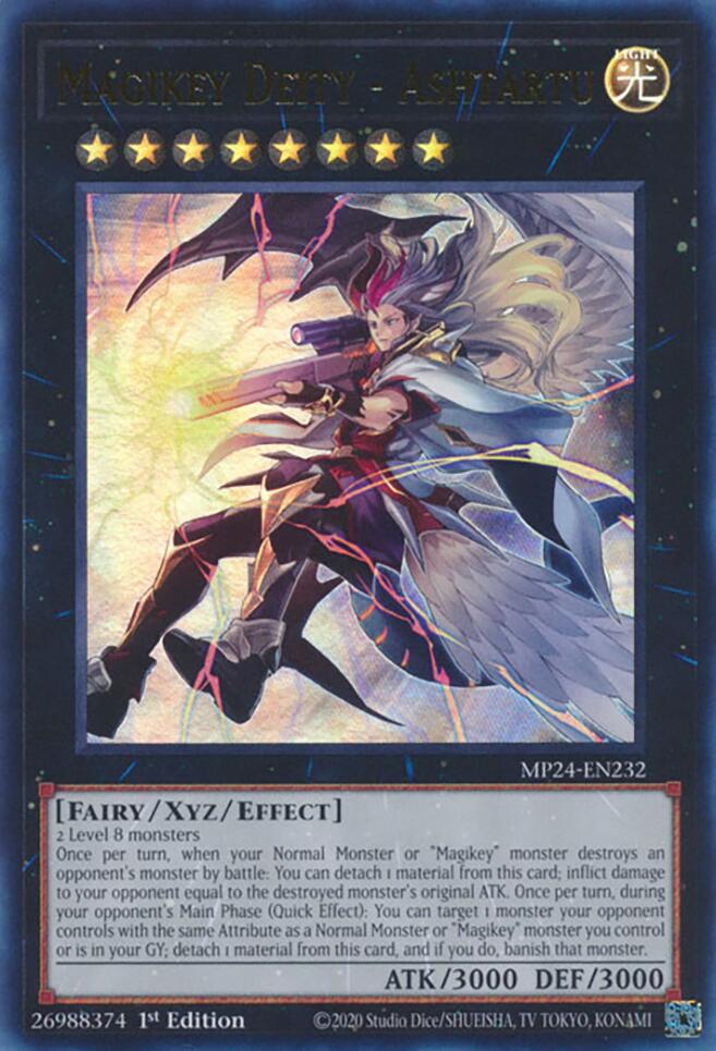 Magikey Deity - Ashtartu [MP24-EN232] Ultra Rare | Chromatic Games