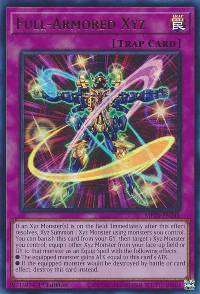 Full-Armored Xyz [MP24-EN241] Ultra Rare | Chromatic Games