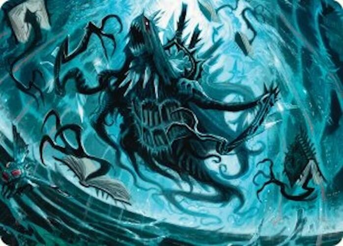 Overlord of the Floodpits Art Card [Duskmourn: House of Horror Art Series] | Chromatic Games