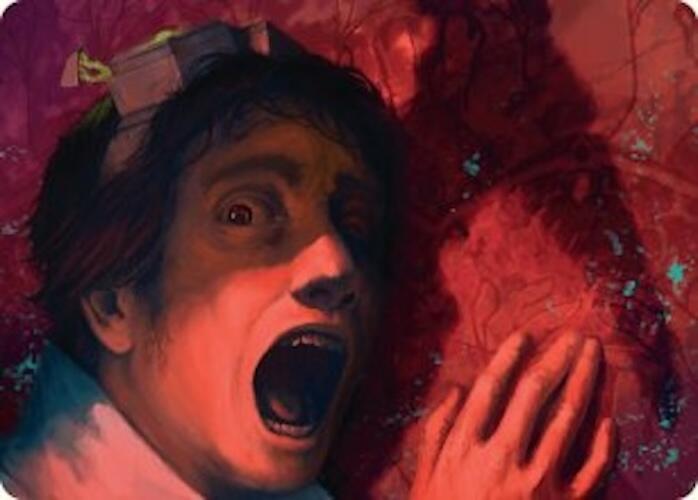 Murder Art Card [Duskmourn: House of Horror Art Series] | Chromatic Games