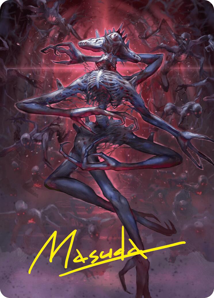 Overlord of the Balemurk Art Card (Gold-Stamped Signature) [Duskmourn: House of Horror Art Series] | Chromatic Games