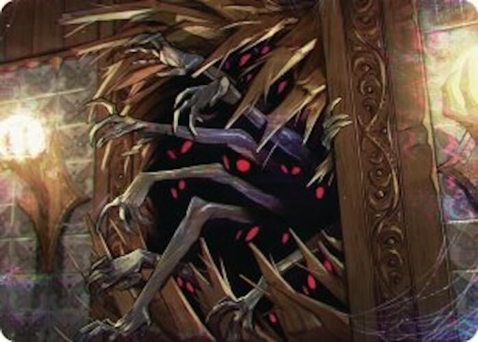 Withering Torment Art Card [Duskmourn: House of Horror Art Series] | Chromatic Games