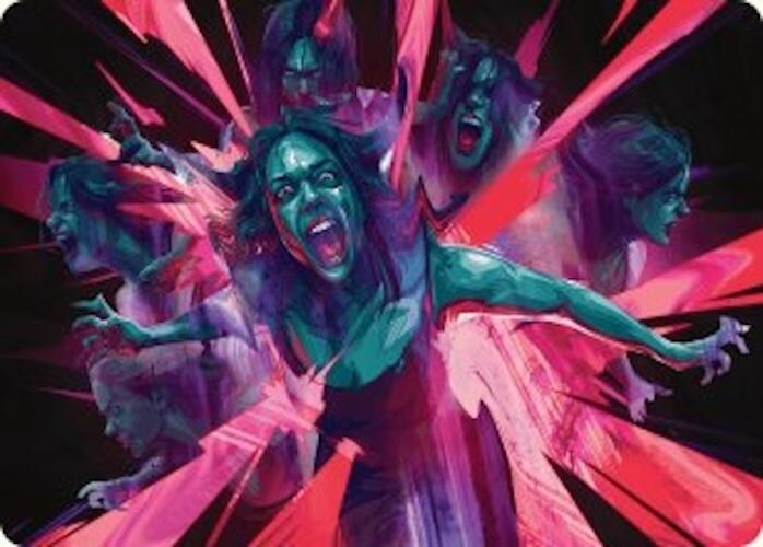 Waltz of Rage Art Card [Duskmourn: House of Horror Art Series] | Chromatic Games