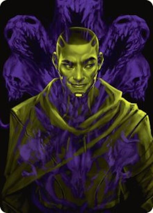 Kaito, Bane of Nightmares Art Card [Duskmourn: House of Horror Art Series] | Chromatic Games