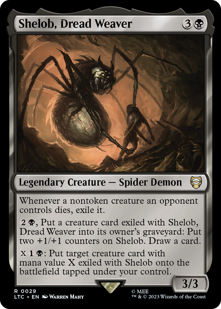 Shelob, Dread Weaver [The Lord of the Rings: Tales of Middle-Earth Commander] | Chromatic Games