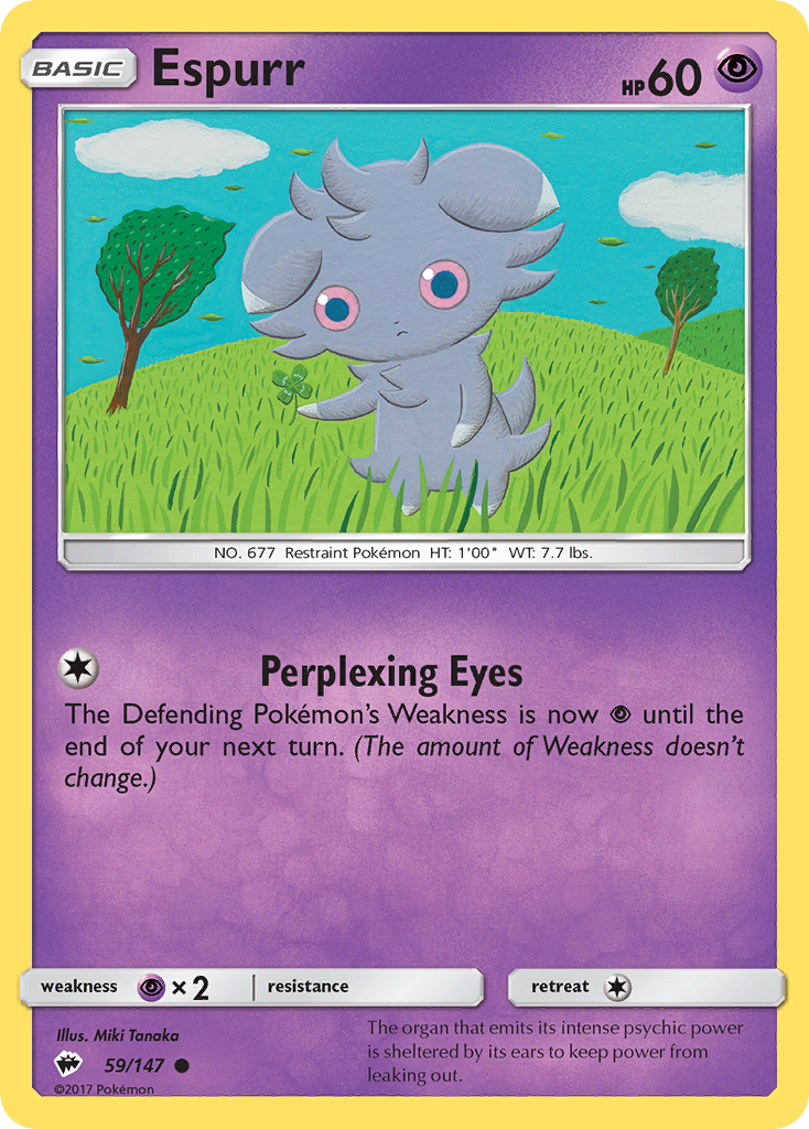 Espurr (59/147) [Sun & Moon: Burning Shadows] | Chromatic Games