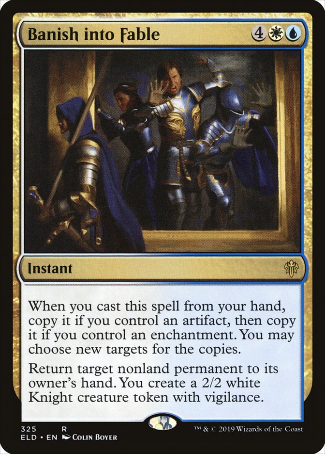Banish into Fable 325/269 (Throne of Eldraine)  | Chromatic Games